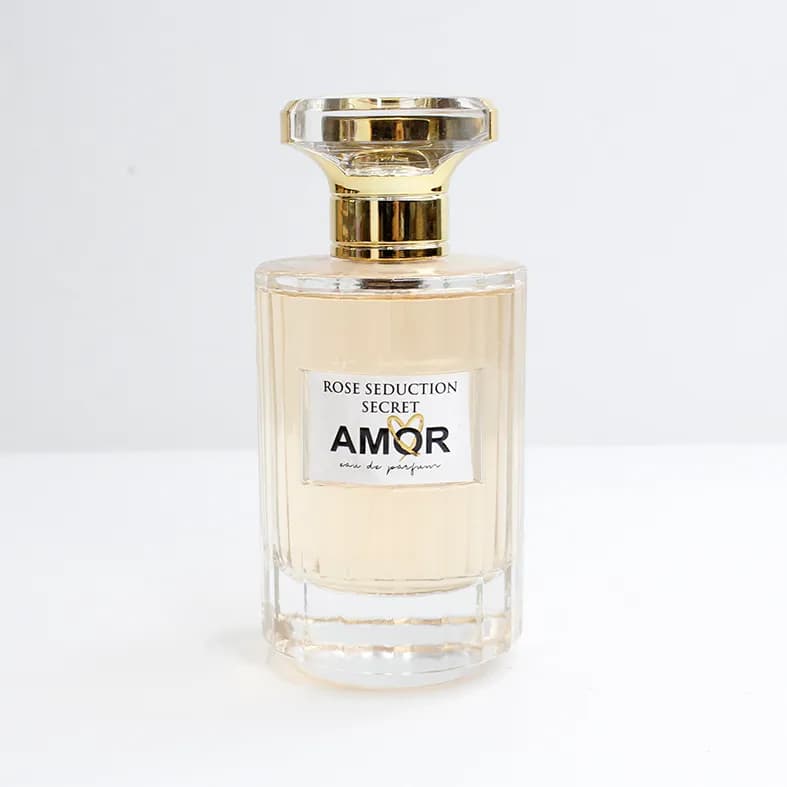 عطر ادکلن فراگرنس ورد AMOR مشابه رز سداکشن سکرت آمور حجم 100 میل — تصویر ۲