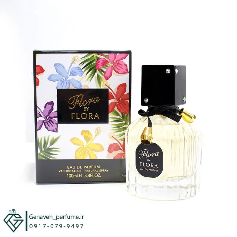 عطر ادکلن زنانه مدل فلورا بای فلورا Flora by Flora مشابه گوچی فلورا حجم 100 میل