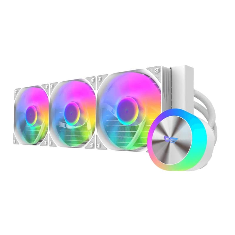 فن پردازنده مایع دارک فلش مدل AQUAGLOW DG360 WH