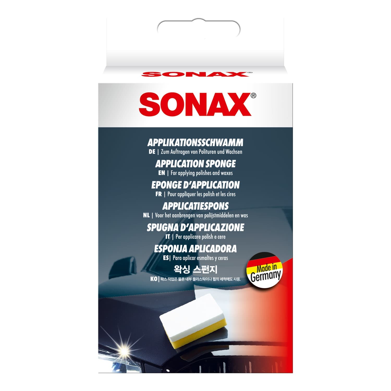اسفنج کاربردی سوناکس مدل Sonax Application Sponge 8x12cm