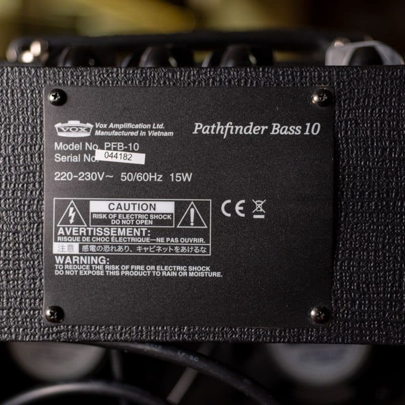 امپ گیتار بیس وُکس VOX Pathfinder Bass 10 — تصویر ۶