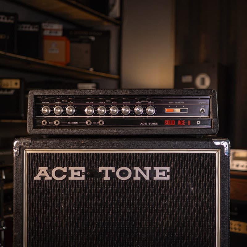 امپ گیتار الکتریک Ace Tone Solid Ace-8 Head & Amp cabinet — تصویر ۳