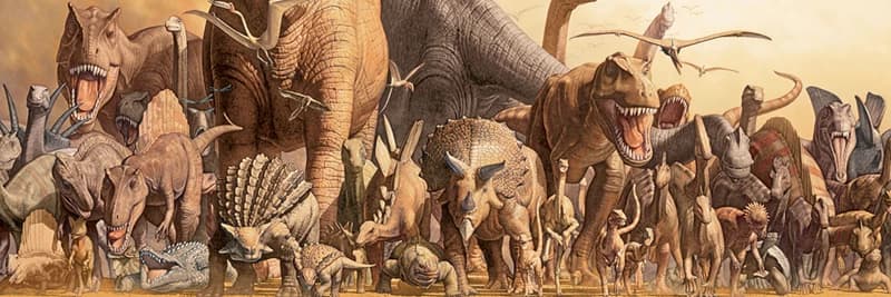 پازل 1000 تكه یوروگرافیک طرح Dinosaurs كد 4650-6010 — تصویر ۲