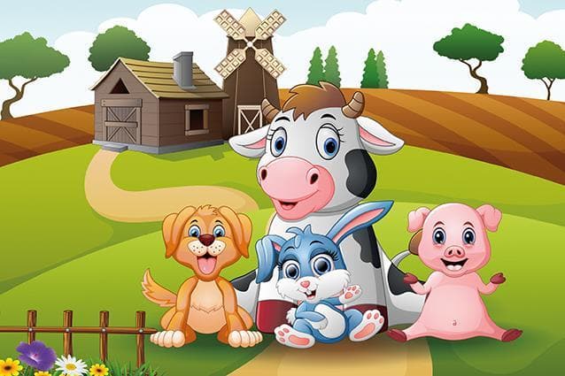 پازل چوبی 50 تكه آرت پازل طرح Farm Pose كد 5888 — تصویر ۲