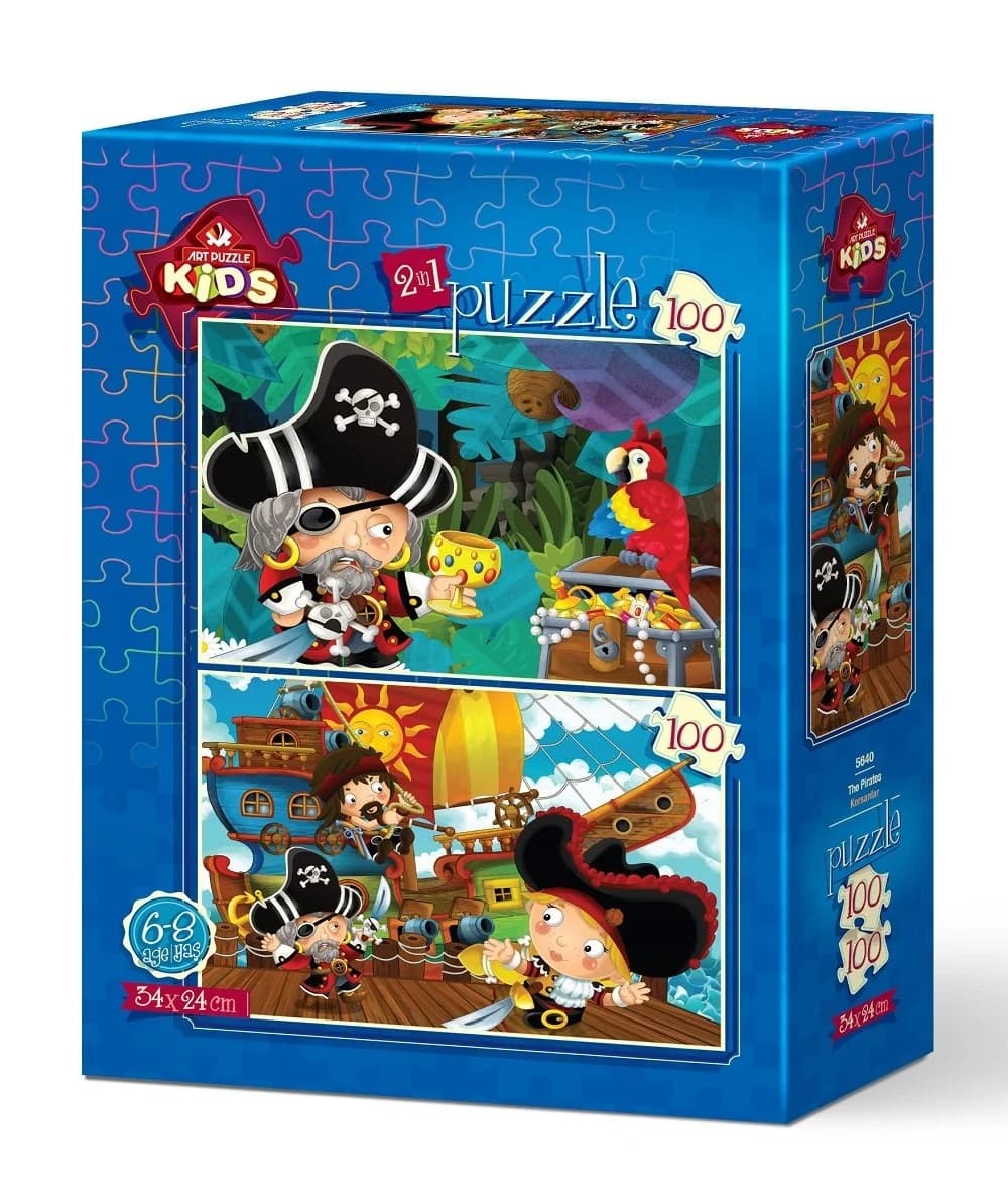 پازل 200 تكه آرت پازل طرح Pirates كد 5640