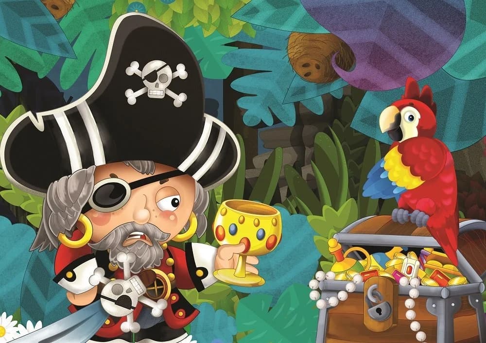 پازل 200 تكه آرت پازل طرح Pirates كد 5640 — تصویر ۲