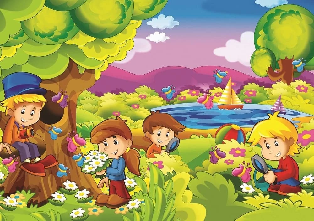 پازل 95 تكه آرت پازل طرح Tiny Botanists كد 5585 — تصویر ۳