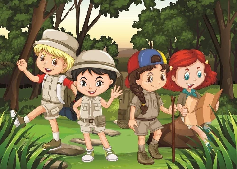 پازل 200 تكه آرت پازل طرح Scout Camp كد 4519 — تصویر ۲