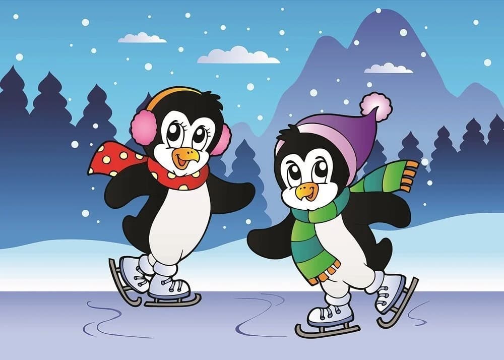 پازل 36 تكه آرت پازل طرح Puzzle Penguins كد 4489 — تصویر ۳