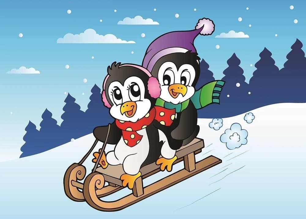 پازل 36 تكه آرت پازل طرح Puzzle Penguins كد 4489 — تصویر ۲