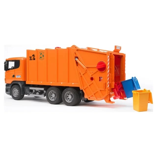 ماشین بازی برودر مدل Scania R-Series Garbage Truck — تصویر ۴