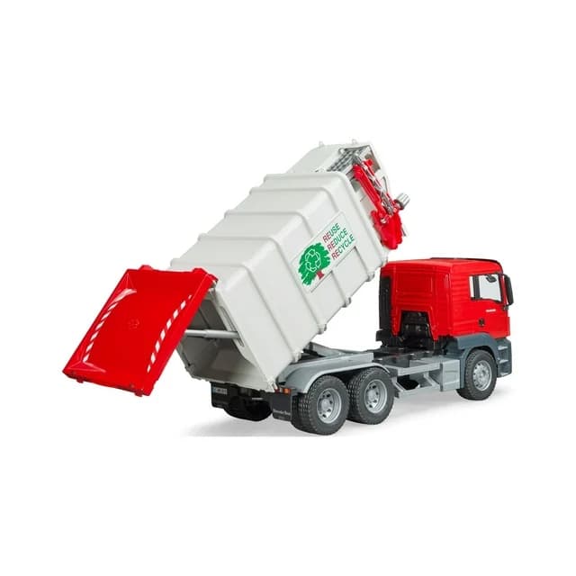 ماشین بازی برودر مدل MAN TGS Side Loading Garbage Truck — تصویر ۲