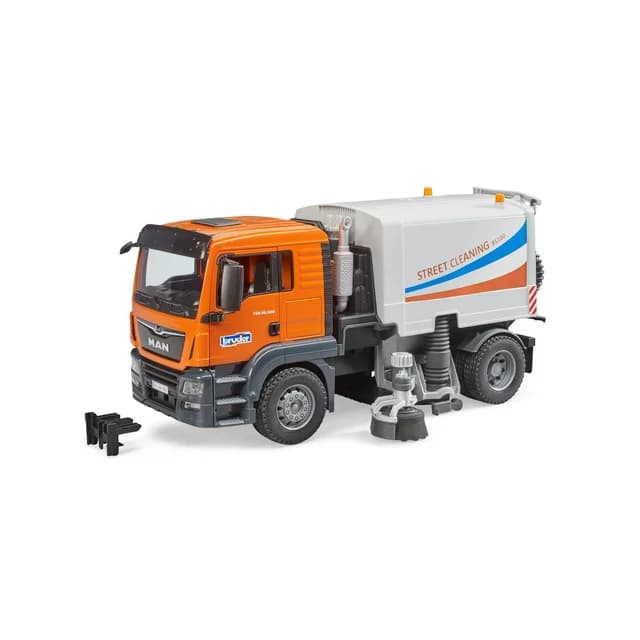 ماشین بازی برودر مدل MAN TGS Street Sweeper