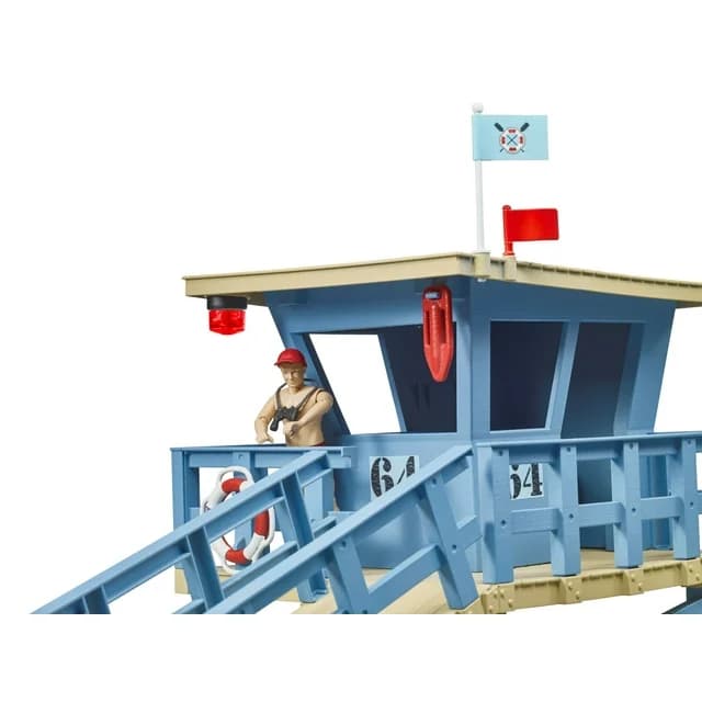 ماشین بازی برودر مدل Bworld Lifeguard Station — تصویر ۵