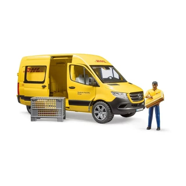 ماشین بازی برودر مدل MB Sprinter DHL — تصویر ۴