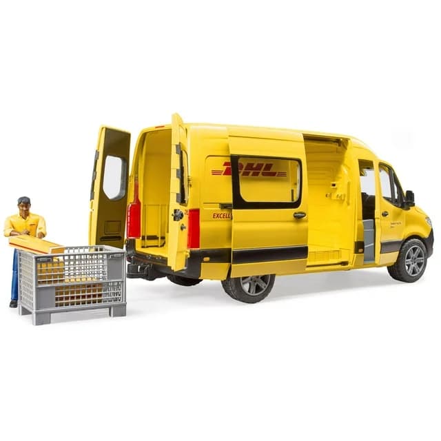 ماشین بازی برودر مدل MB Sprinter DHL — تصویر ۲