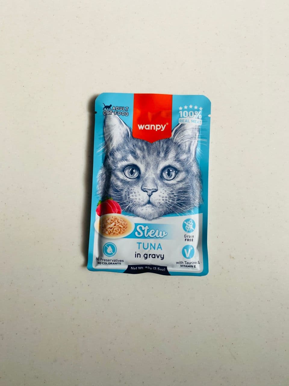 پوچ گربه ونپی طعم ماهی تن 70 گرمی