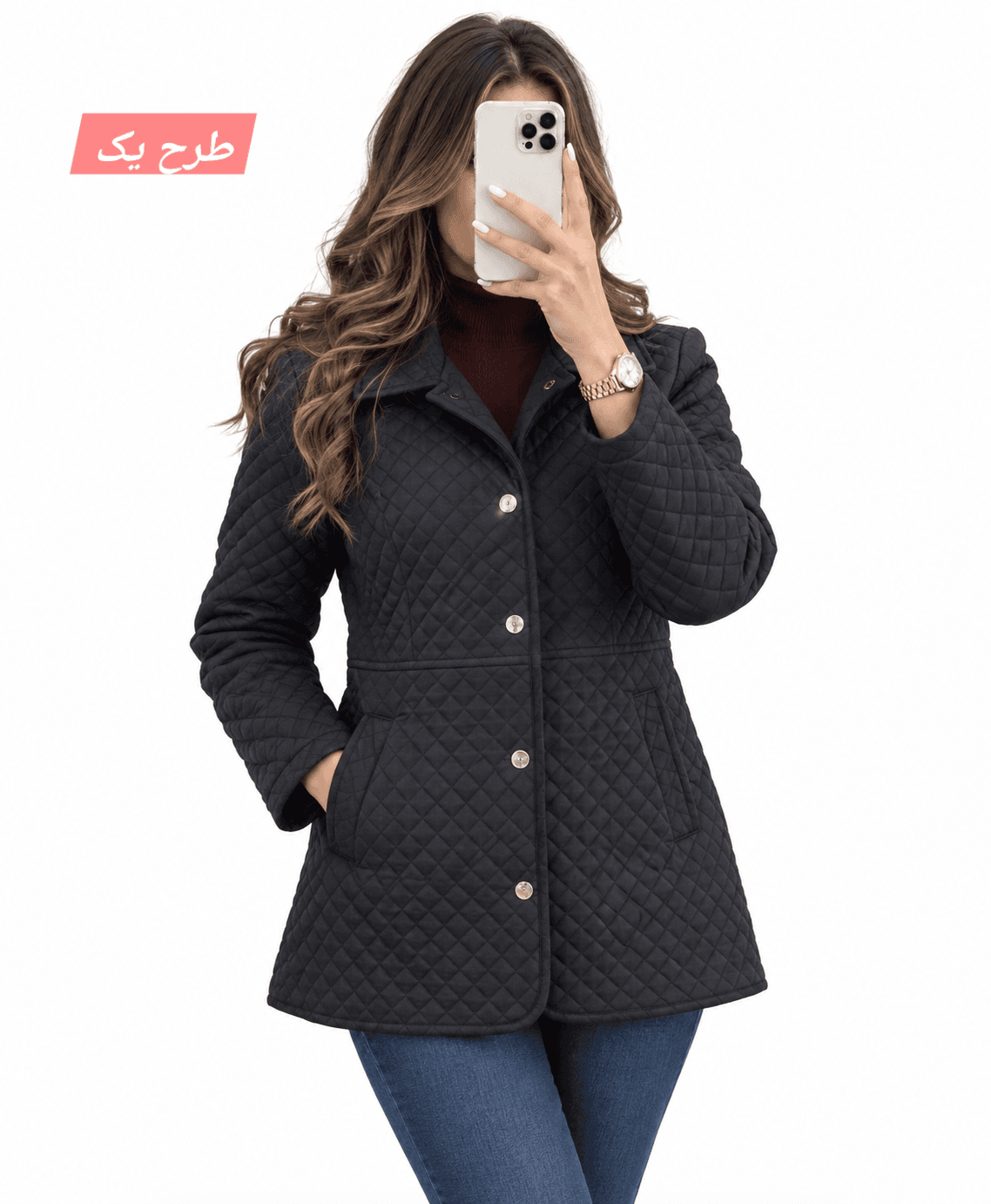 کاپشن مدل دانا زنانه (ضمانت اصالت ) ارسال رایگان — تصویر ۲