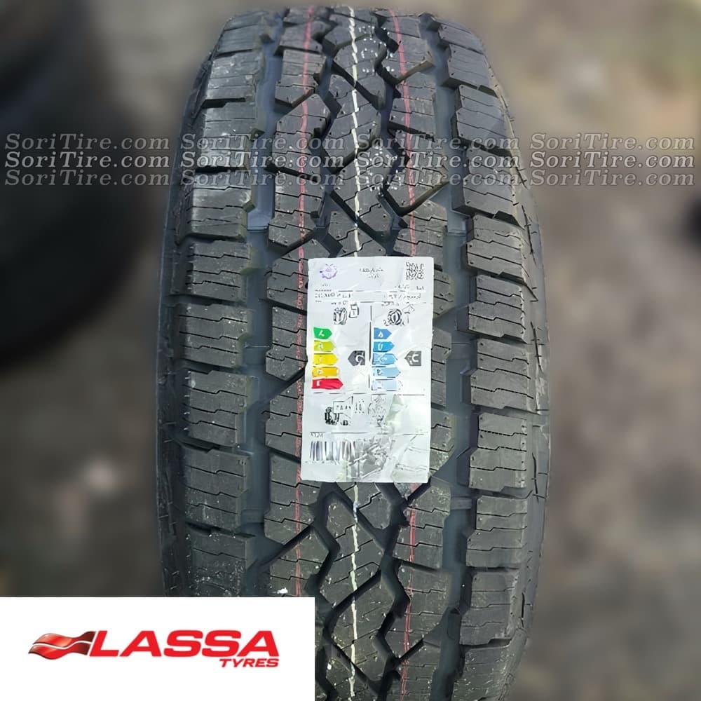 لاستیک لاسا ترکیه 265/65R17 گل Competus A/T3 تاریخ 2025 — تصویر ۲