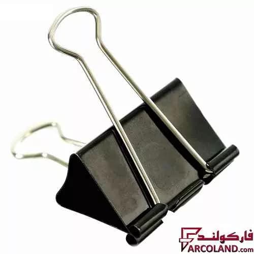 گیره کاغذ کلیپسی پنتر سایز 51 میلی متر بسته 12 عددی — تصویر ۳