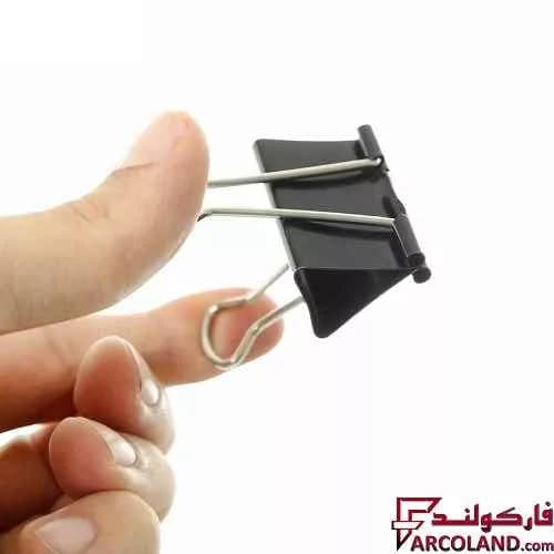 گیره کاغذ کلیپسی پنتر سایز 41 میلی متر کد BC107 — تصویر ۲