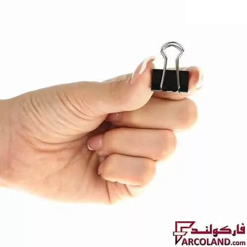گیره کاغذ کلیپسی پنتر سایز 19 میلی متر بسته 12 عددی — تصویر ۶