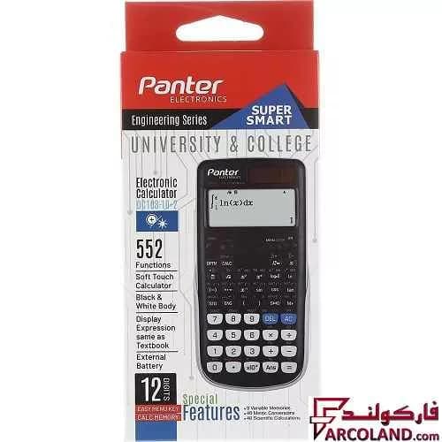 ماشین حساب مهندسی پنتر مدل Super Smart کد DC108 — تصویر ۲