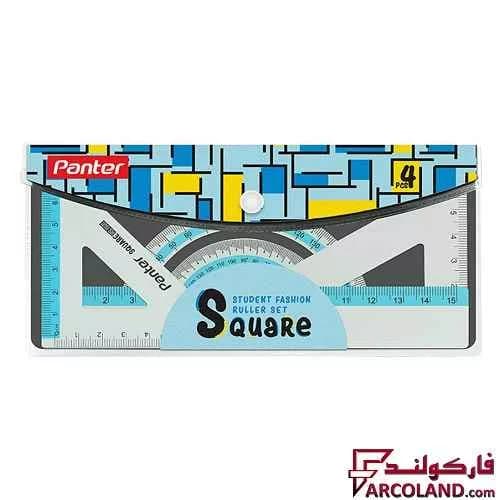 ست خط کش 4 تکه پنتر کد Scotch RS1921