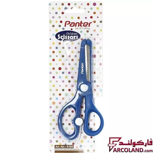 قیچی کودک پنتر کد Children S104 بسته 12 عددی — تصویر ۳