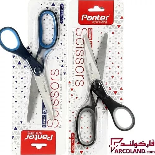قیچی پنتر مدل کلاسیک کد Classic S103 بسته 12 عددی