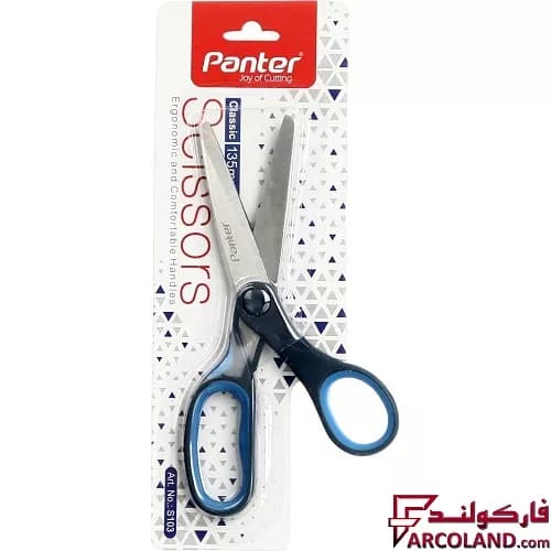 قیچی پنتر مدل کلاسیک کد Classic S103 بسته 12 عددی — تصویر ۳