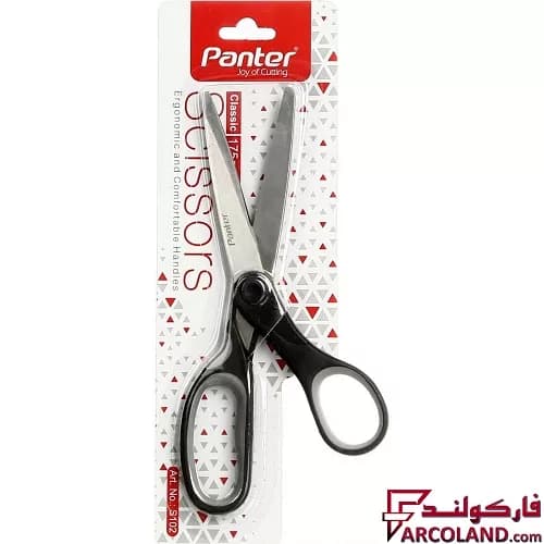 قیچی پنتر مدل کلاسیک کد Classic S102 بسته 12 عددی — تصویر ۴