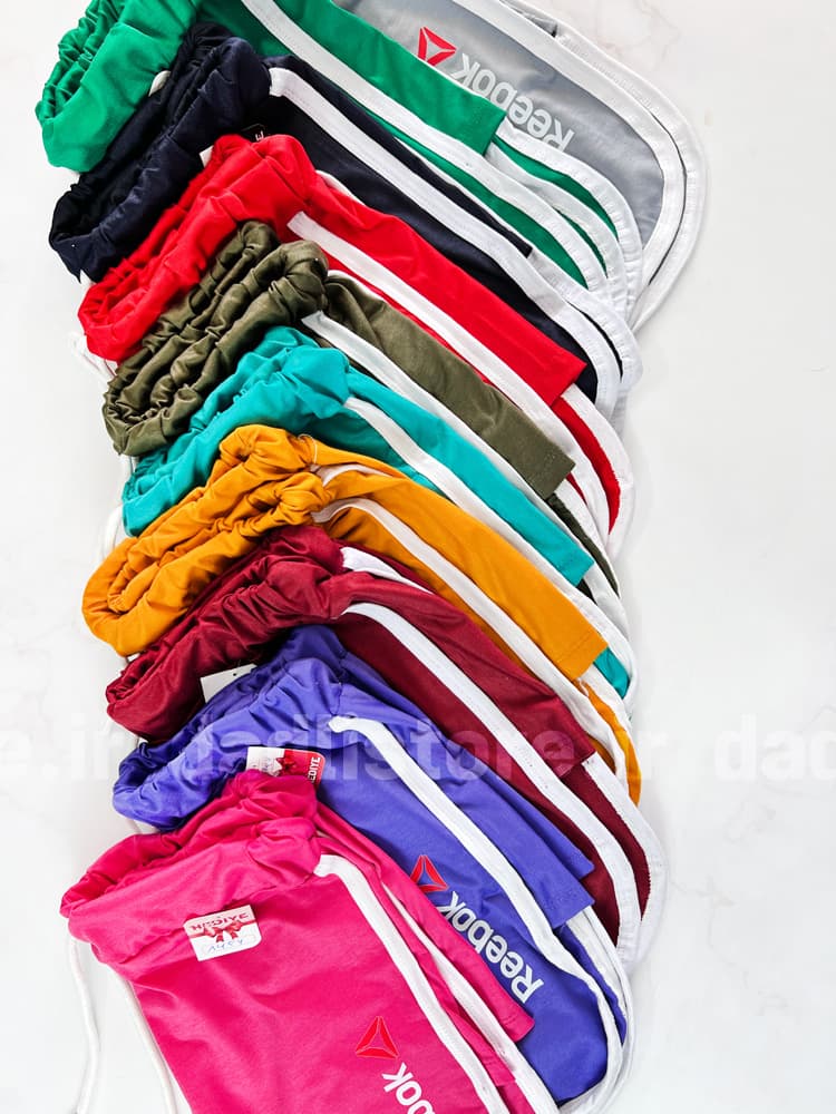 شورتک ورزشی زنانه نخ پنبه Reebok — تصویر ۸