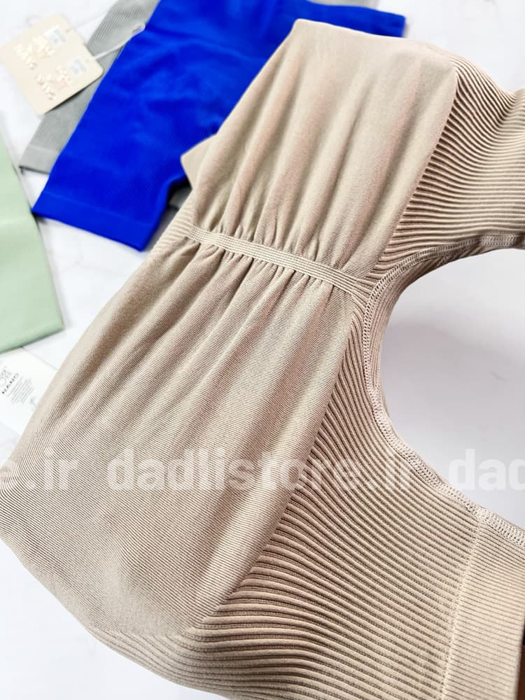 شورتک ورزشی زنانه سیملس پشت کش کبریتی — تصویر ۵