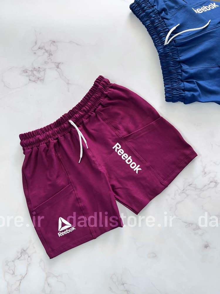 شورتک ورزشی زنانه ویسکوز جیبدار ریبوک Rebook — تصویر ۷