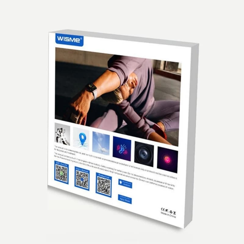 ساعت هوشمند WISME WS-X21 با ۱۰ بند متنوع — تصویر ۲