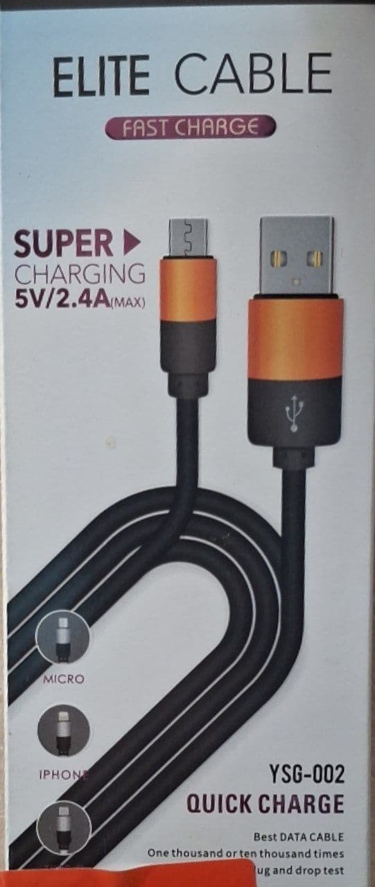 کابل تبدیل USB به MicroUSB انکر مدل AF-010 طول 1 متر کد3846