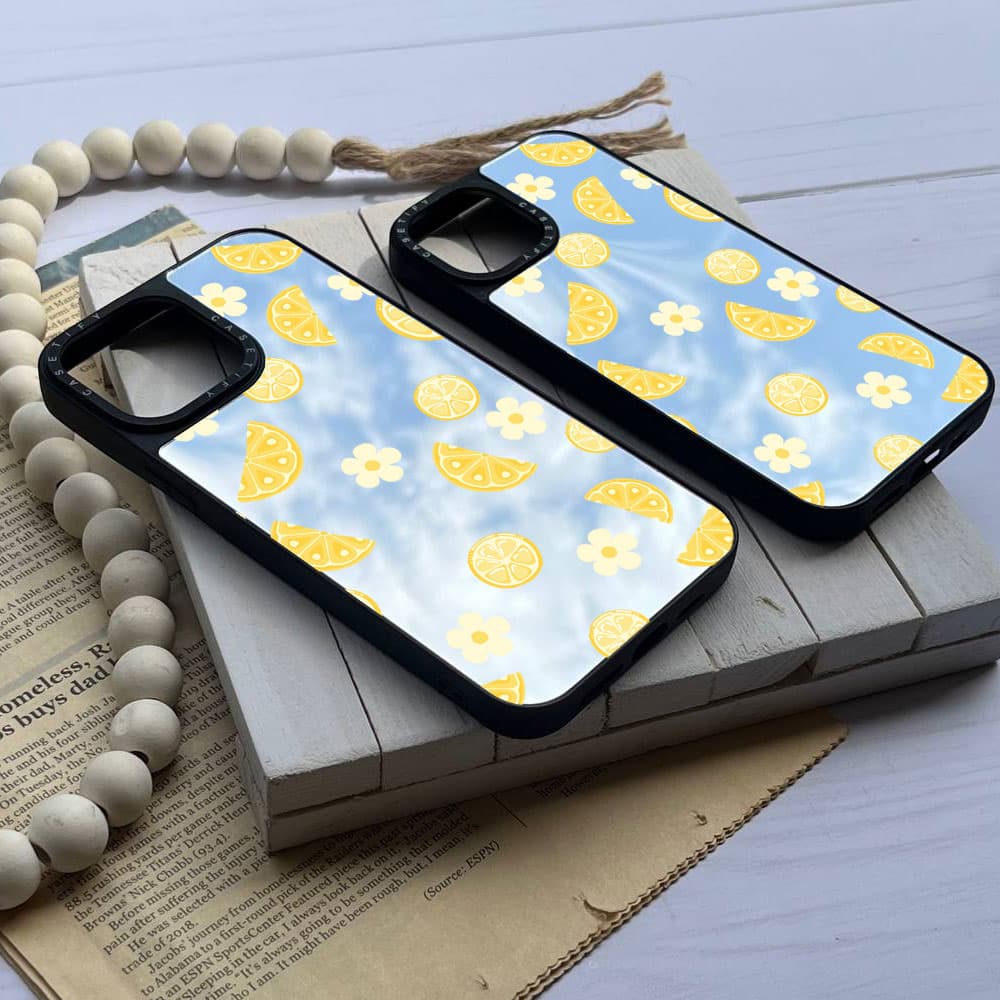 قاب آینه ای چاپی سفارشی (کد 0438) مدل لیمویی – Lemon pattern مناسب برای گوشی موبایل شیائومی ردمی Xiaomi Redmi Note 8 / Note 8 Pro / Note 9S / Note 9 Pro / Note 10 Pro / Note 10 Pro Max / Note 11S / No — تصویر ۵