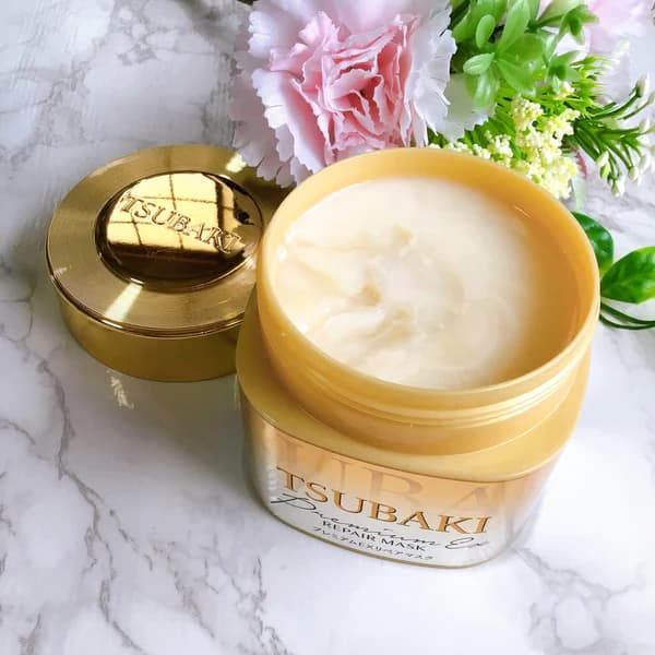 ماسک مو ترمیم کننده و مرطوب کننده پریمیوم تسوباکی شیسیدو Shiseido Tsubaki — تصویر ۲