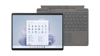 لپ تاپ استوک مایکروسافت مدل microsoft surface pro 9 پردازنده Core i3 نسل 12