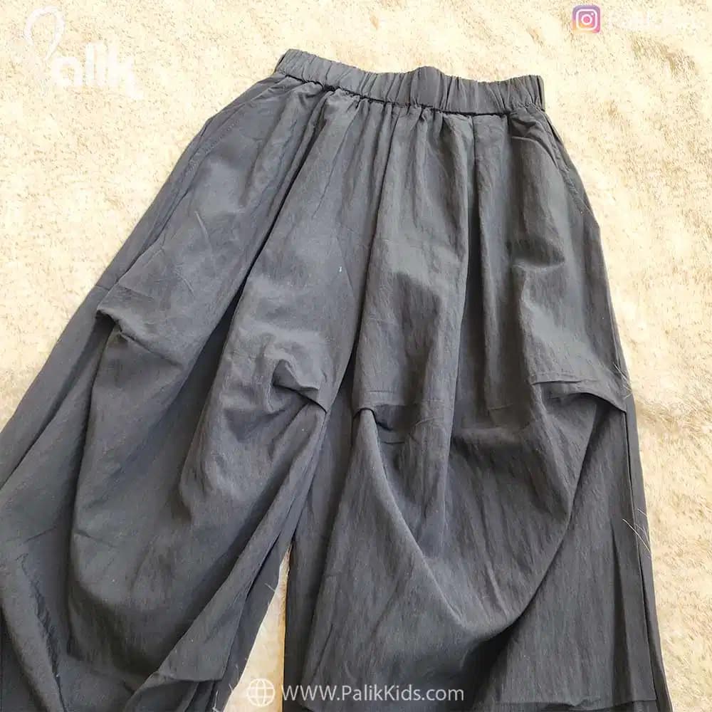 شلوار کارگو بچگانه 9862 مشکی — تصویر ۲