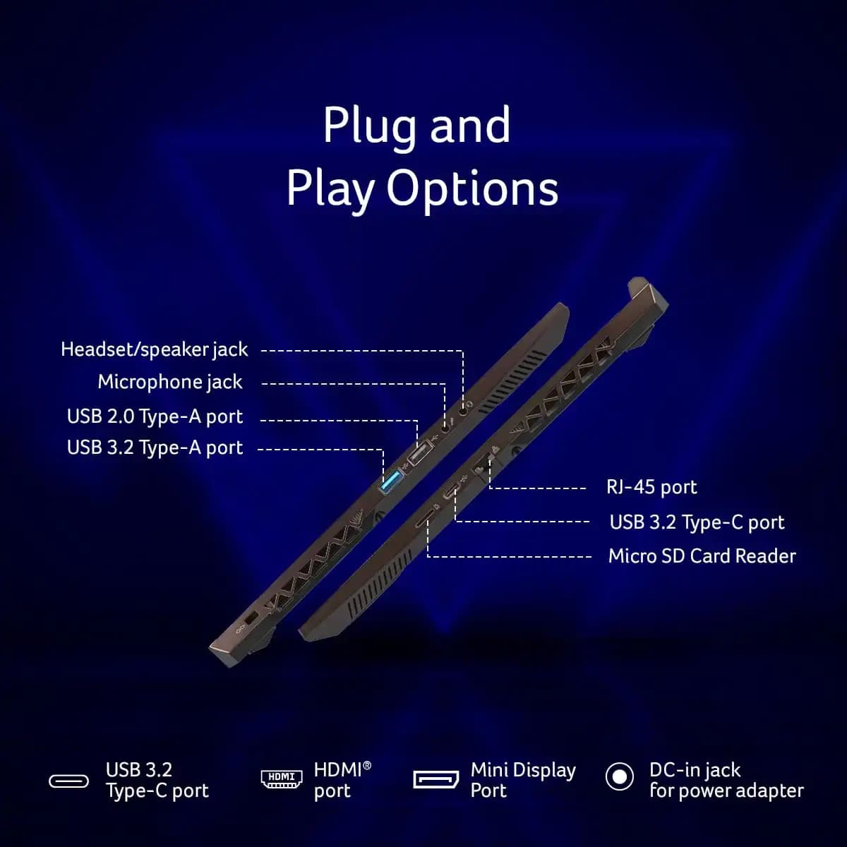 لپ تاپ ایسر مدل Acer Aspire 7 Core 7 240H 16D4 512SSD 4050 6GB — تصویر ۳