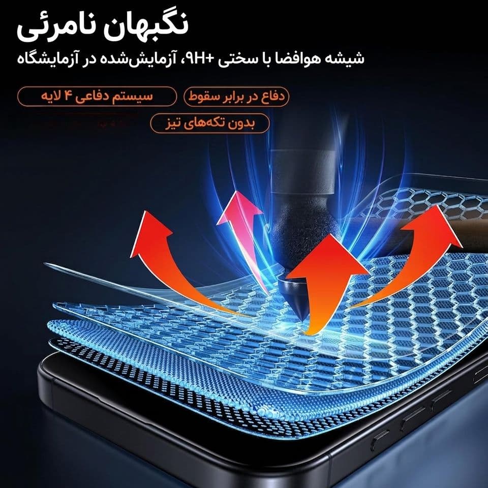 محافظ صفحه نمایش ال کا جی مدل SupD-Lk مناسب برای گوشی موبایل سامسونگ Galaxy S26 Ultra — تصویر ۴
