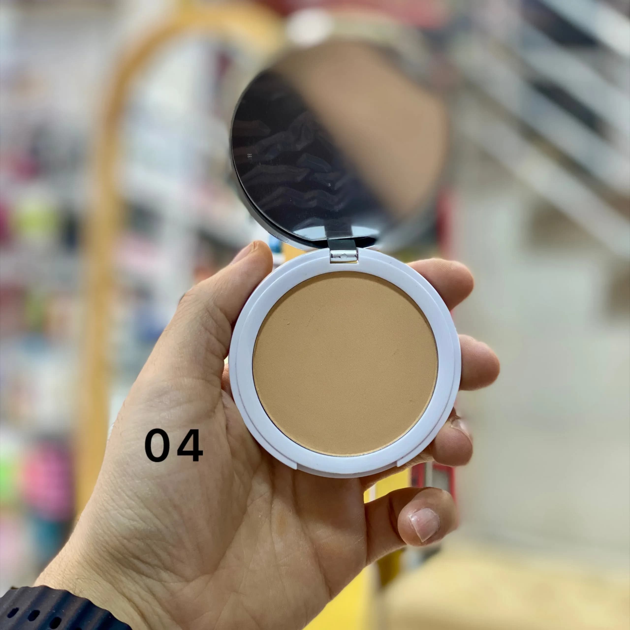 پنکک کنسی آرگان دار شماره04 حاوی ضدآفتاب spf8 حجم 12 گرم — تصویر ۲