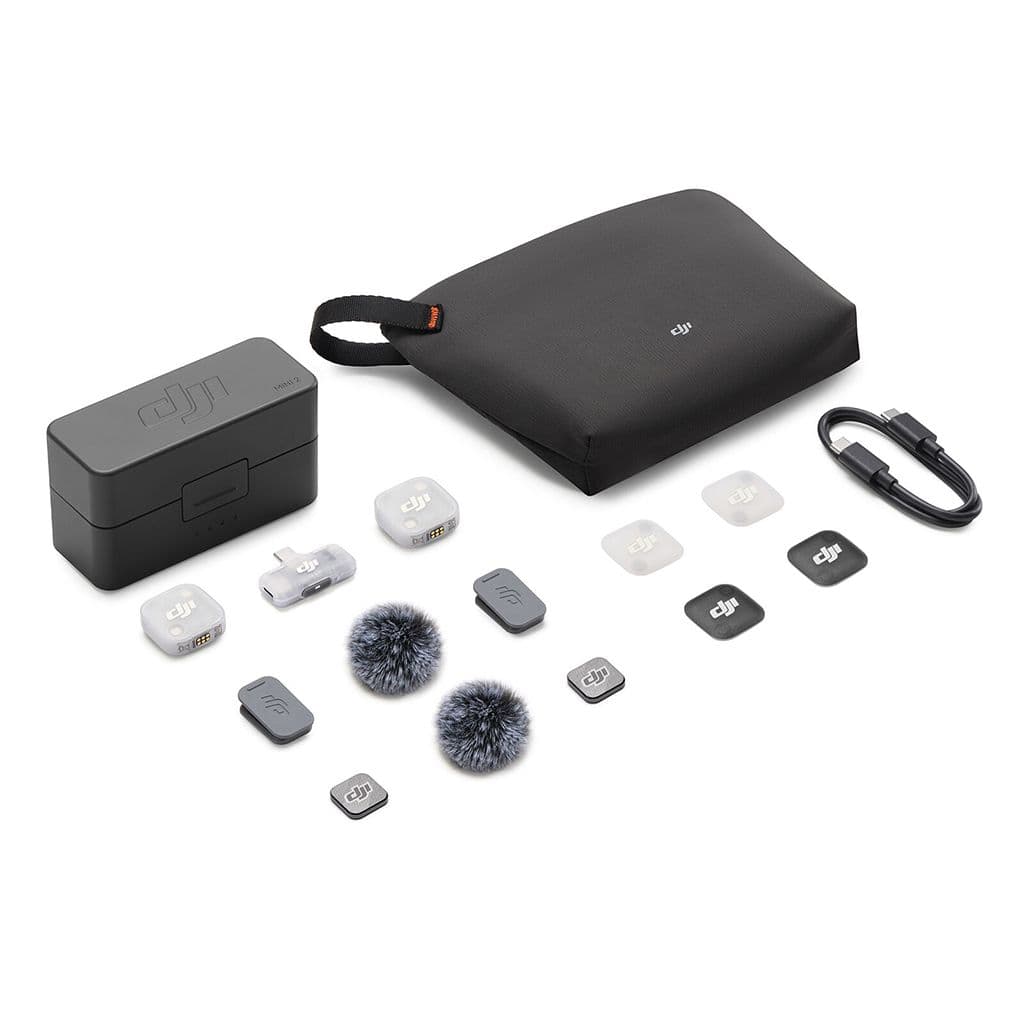 میکروفن یقه ای دی جی آی مدل Single pack 2 DJI Mic Mini دو کاربره — تصویر ۲
