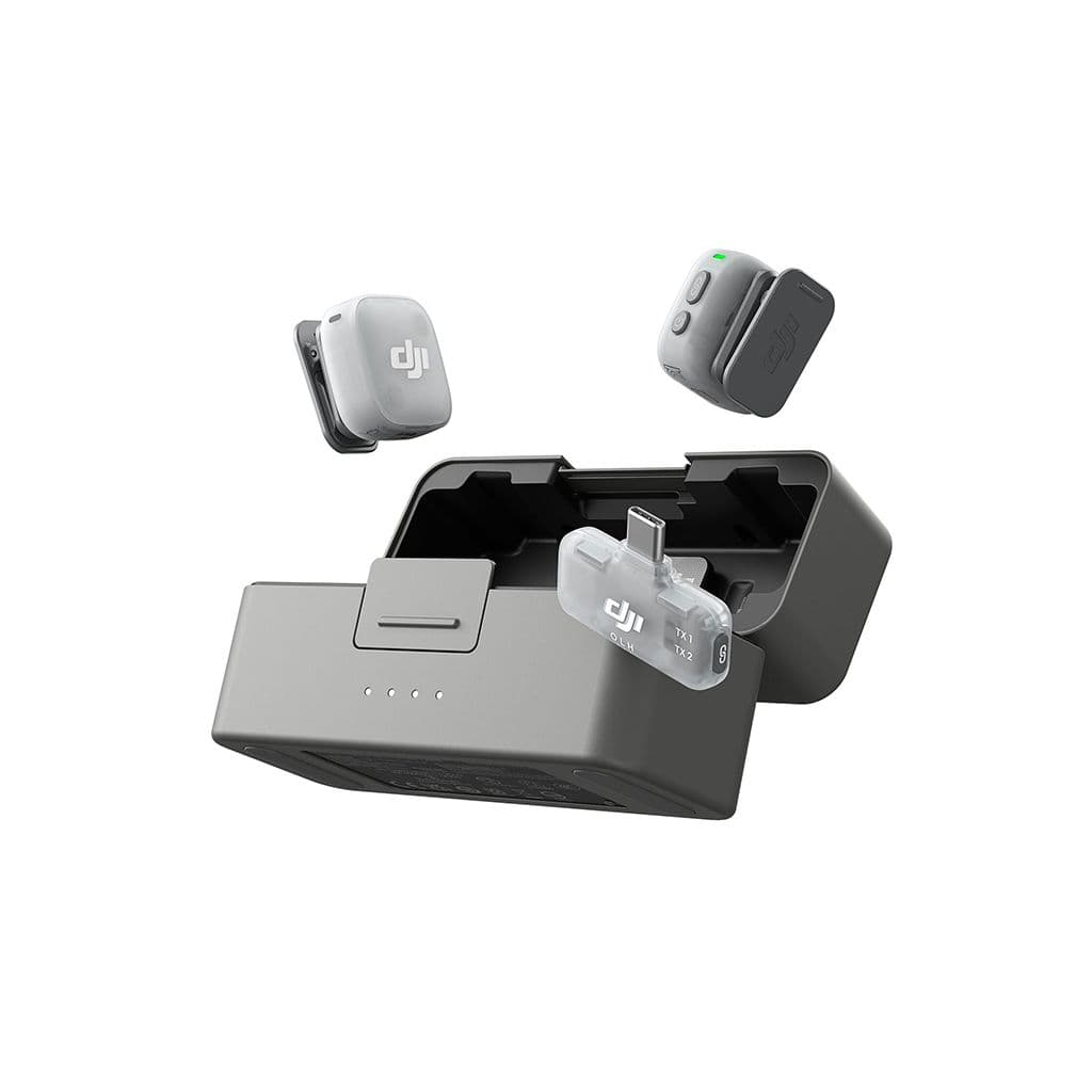 میکروفن یقه ای دی جی آی مدل Single pack 2 DJI Mic Mini دو کاربره