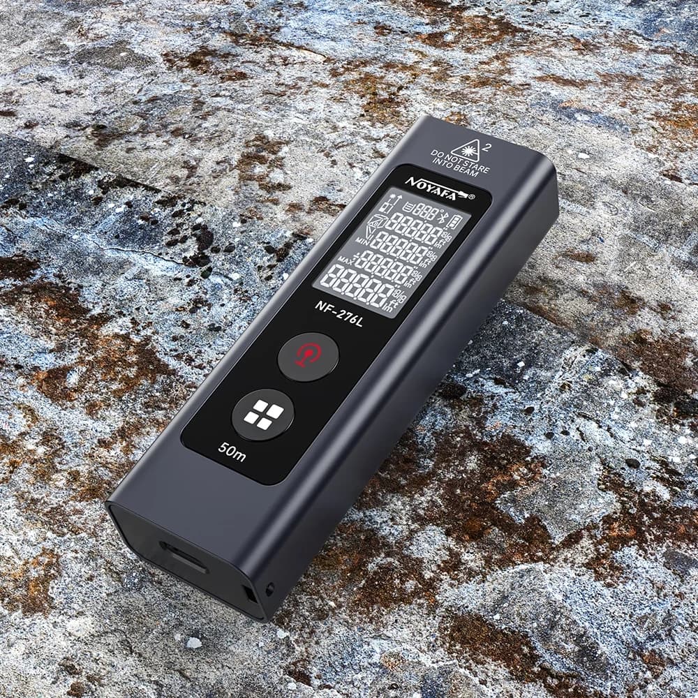 متر لیزری NOYAFA NF-276L | برد ۵۰ متر و دقت ±۱.۵mm — تصویر ۳