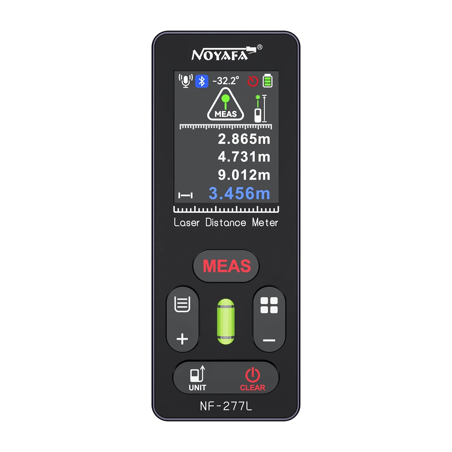 متر لیزری نویافا NOYAFA NF-277L | دقت ±1.5mm و لیزر سبز — تصویر ۵