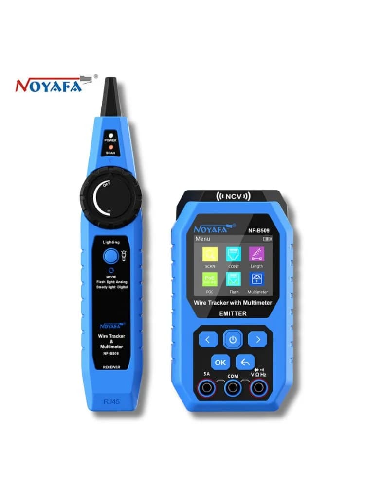 تستر سیم و کابل مولتی متر نویافا NOYAFA NF-B509 — تصویر ۸