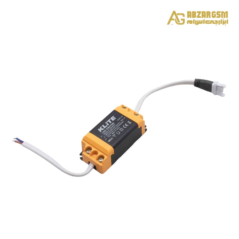درایور LED (4-7)x1W قابدار پلاستیکی